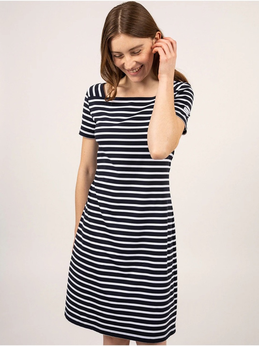 Saint James TOLEDE anti-UV dress Striped Nautical Medium